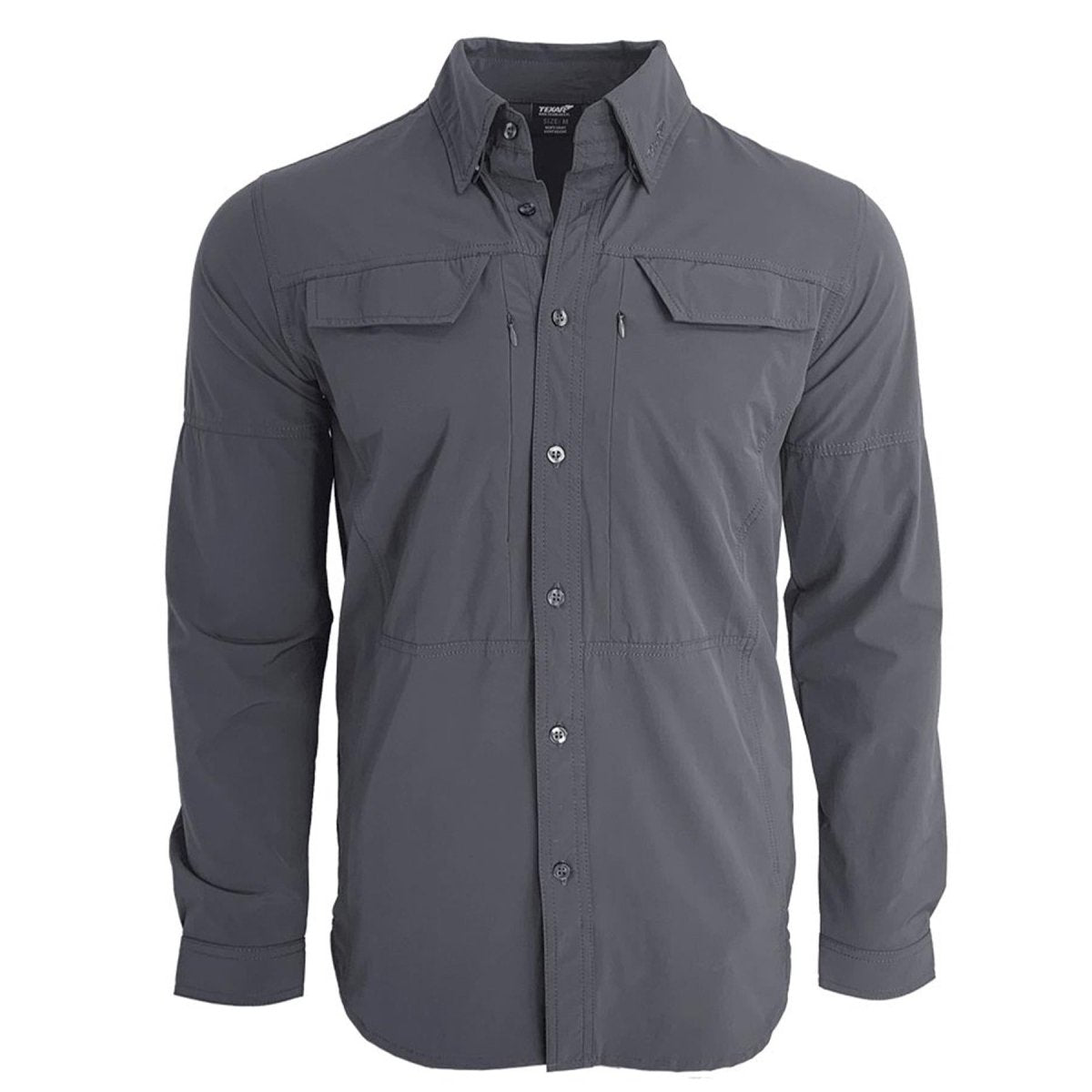 TEXAR Langarm Militärhemd Slim Fit Strapazierfähiges Kleidungsstück Klassische Armeehemden