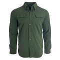 TEXAR Langarm Militärhemd Slim Fit Strapazierfähiges Kleidungsstück Klassische Armeehemden