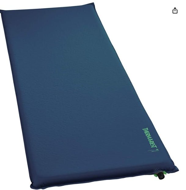 Therm-a-Rest BaseCamp XL Selbstaufblasende Isomatte 196 cm Poseidon Blau - GoMilitar