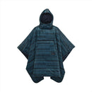 Therm-a-Rest Honcho Outdoor Poncho Ripstop wasserabweisende Decke Blau