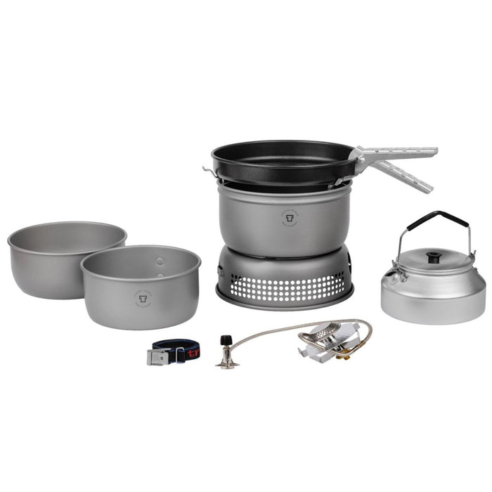 Trangia Kompaktkocher-Set, 1,75 l, hart eloxiertes Aluminium, leicht, für Rucksacktouren – GoMilitar