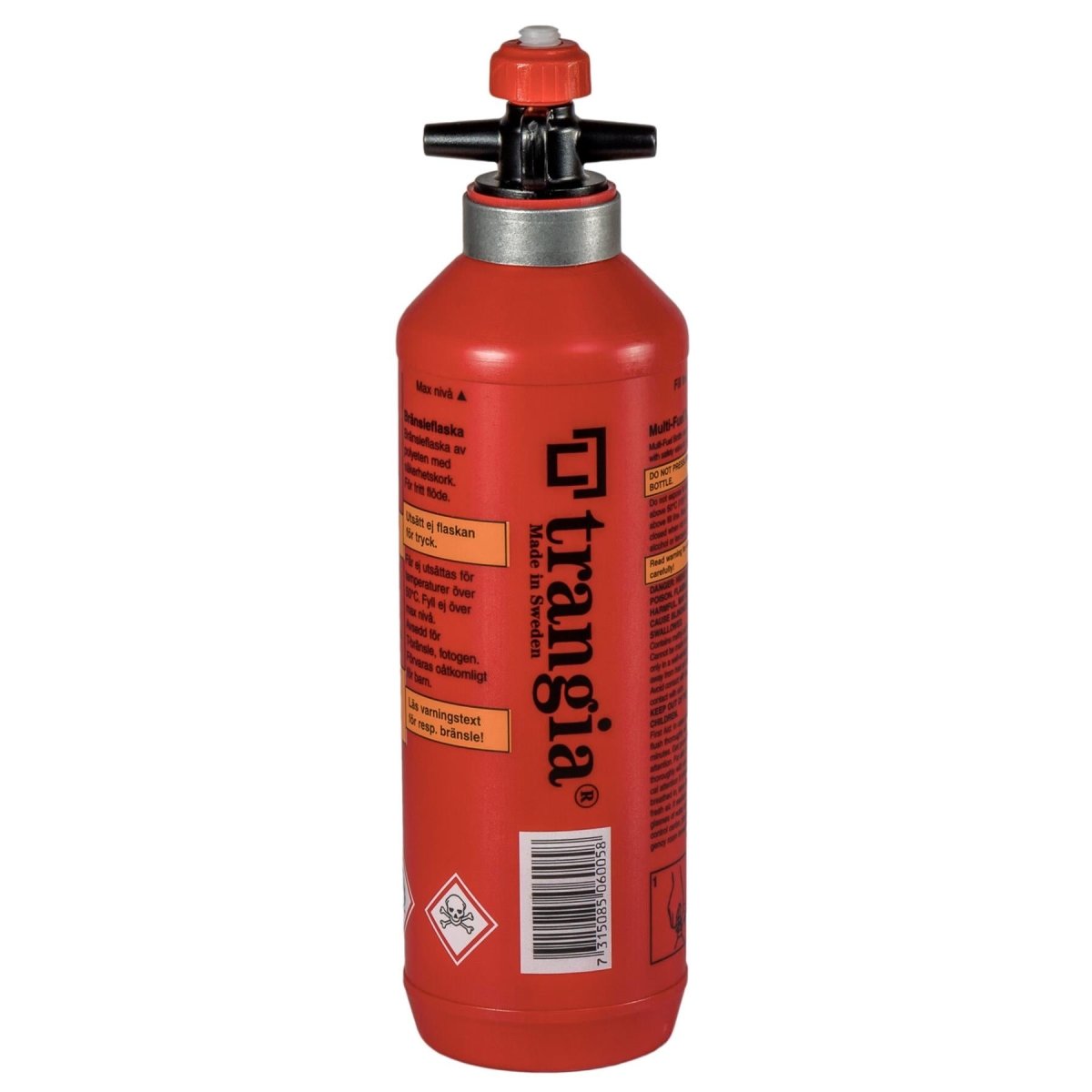 Trangia Flüssigbrennstoffflasche Benzinbrenner Polyethylenflasche Outdoor Camping Rot