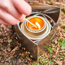 Trangia mini compact ultralight portable stove set burnet kit hiking outdoor - GoMilitar