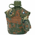 Feldflasche M1 im US Army-Stil mit Deckel und Alice-Clips US-Militär