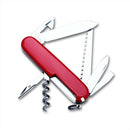 Victorinox Camper Multitool-Messer, 13 Funktionen, 91 mm, Taschen-EDC-Werkzeug, Rot