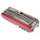 Victorinox Swiss Champ Multi Tool Knife 33 Functions Stainless Steel Red Handle - GoMilitar