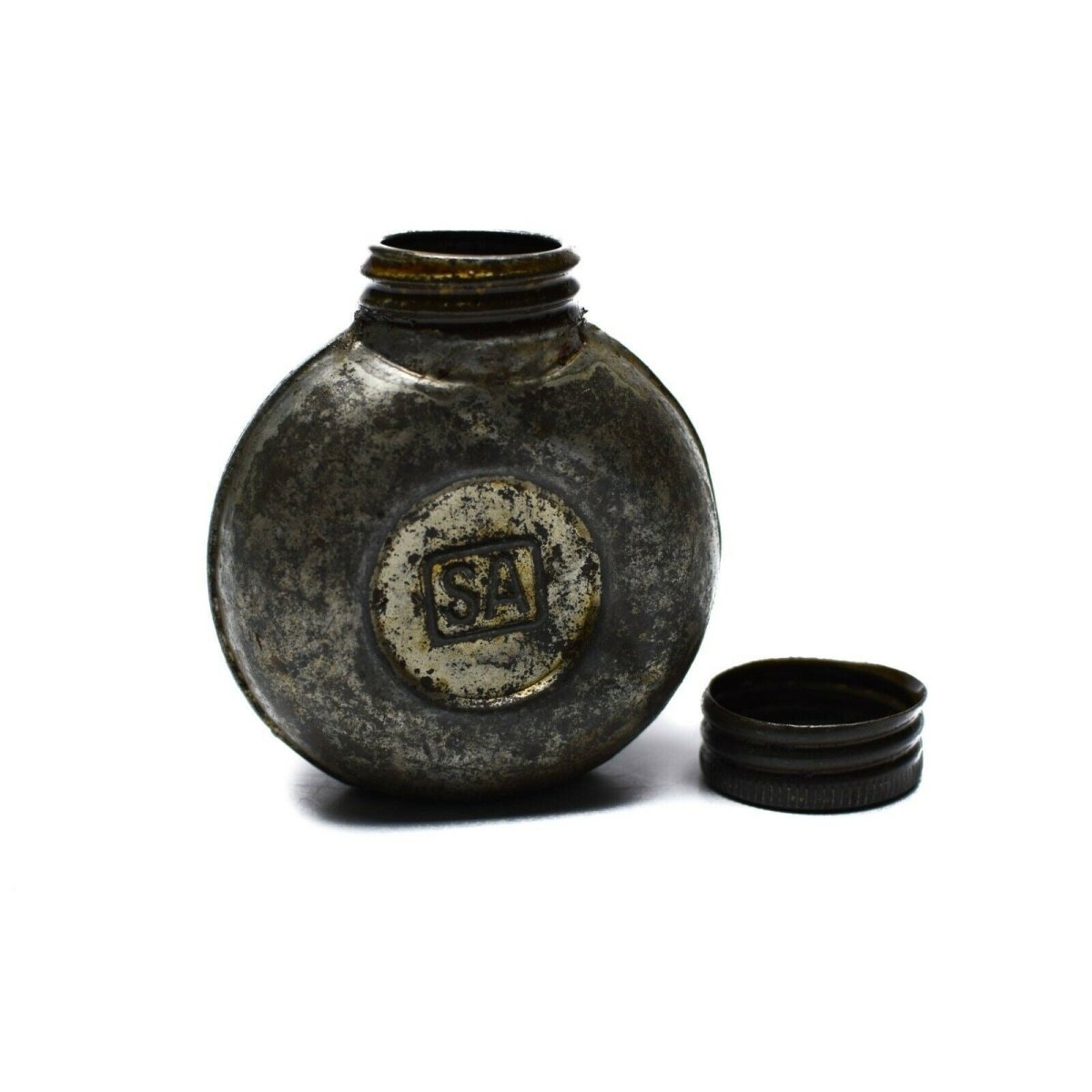 Original Reinigungsset für Ölflaschen der finnischen Armee aus der Zeit des Zweiten Weltkriegs