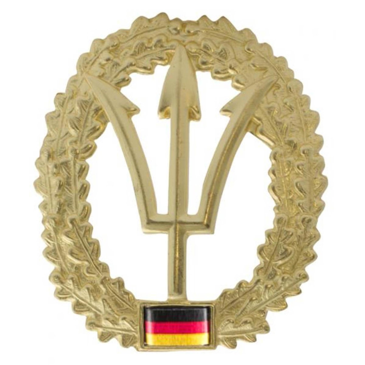 Originales Barettabzeichen der Deutschen Armee, Kokarde für Kampfschwimmer der Marines