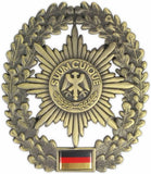 Echtes Deutsches Armee-Barett-Abzeichen, Kokarde, Militärpolizei, Feldjägertruppe